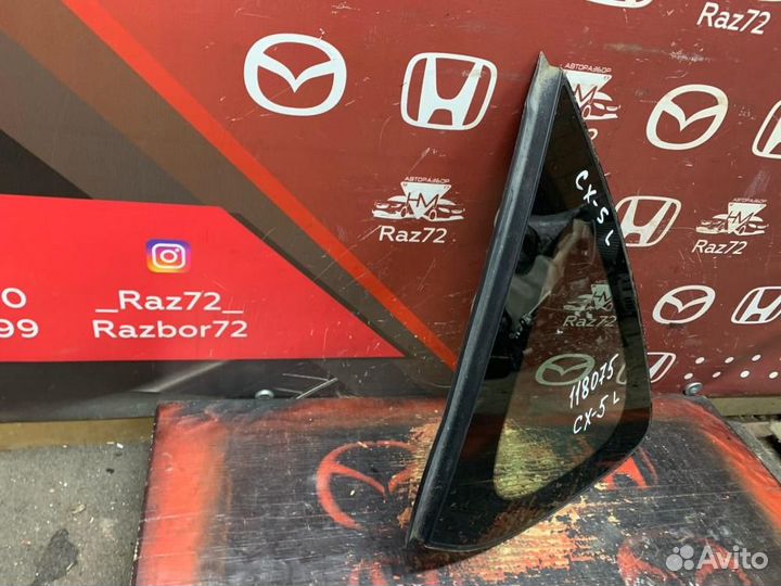 Стекло кузовное глухое левое Mazda CX-5 KE