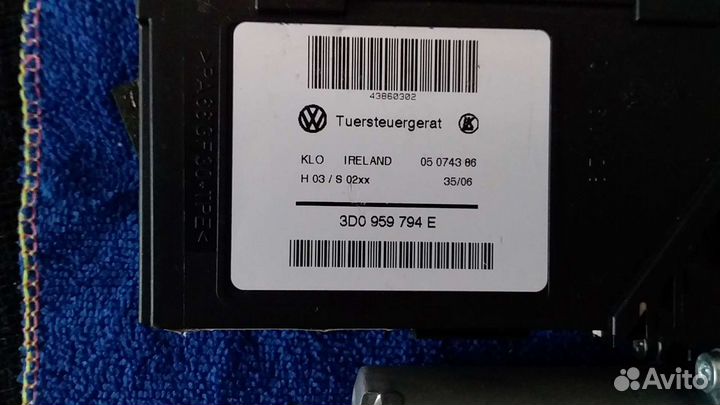 Моторы стеклоподъемников на Туарег