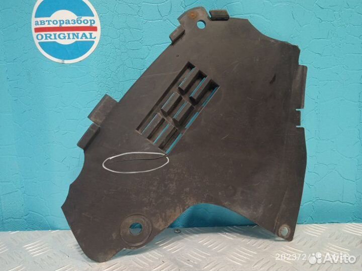 Пыльник двигателя передний левый Renault Logan 1
