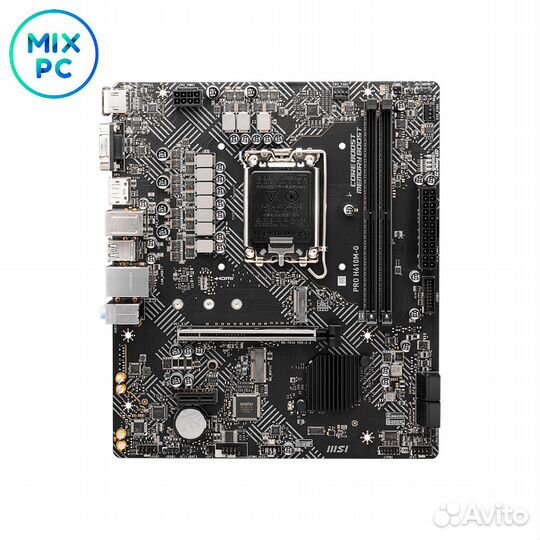 Материнская плата LGA1700 MSI PRO H610M-G