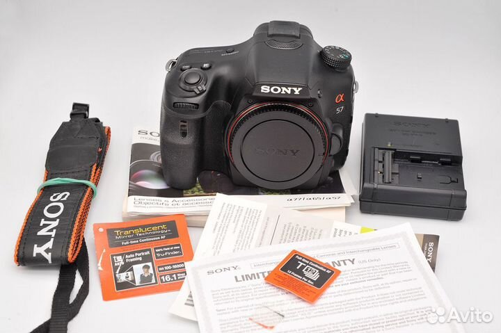 Sony A57 body (пробег 19 тыс.)