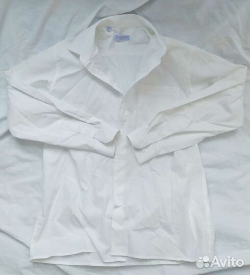 Рубашки белые для мальчика размер 31-35