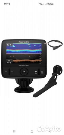 Эхолот raymarine dragonfly 7 pro