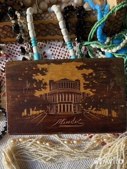 Винтажные бусы шкатулки Псков Минск