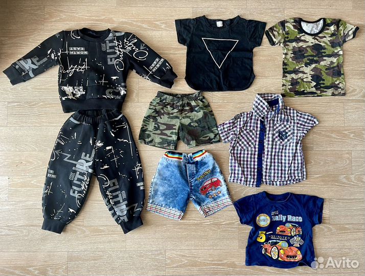 Детские вещи пакетом на мальчика от 80