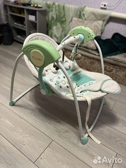 Детские электронные качели