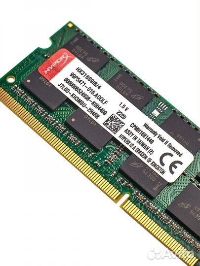 DDR3 4 GB 1600 mhz HyperX Fury sodimm Игровая