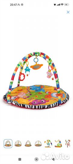 Развивающий коврик для малыша