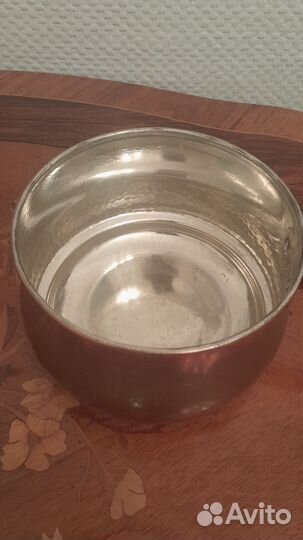 Медный ковш с крышкой Швеция