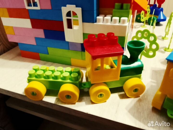 Конструктор детский, макси, Полесье, 270 элементов