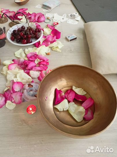 Медитация/массаж поющей чашей