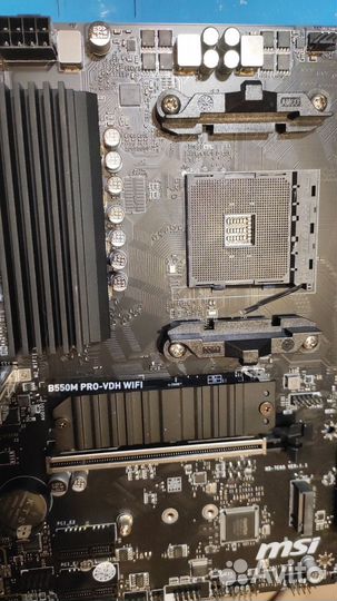 Материнская плата am4 b550m pro-vdh wifi