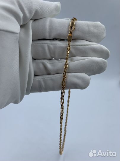 Золотая цепь и браслет