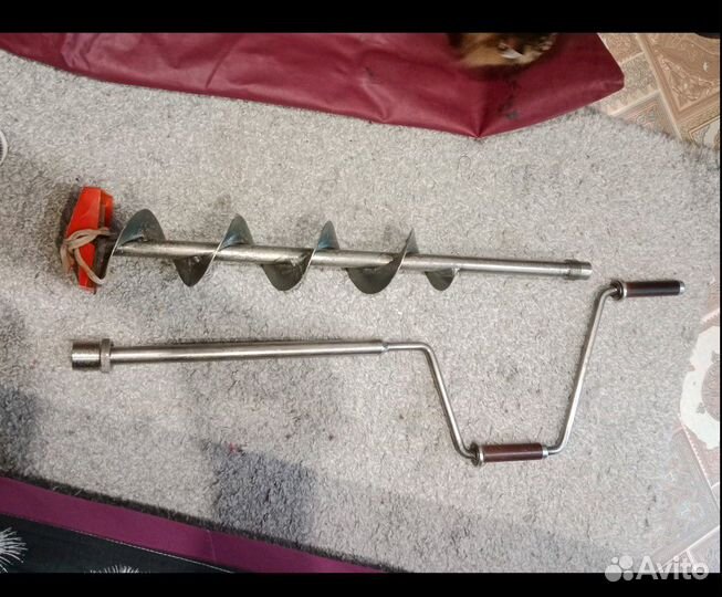 Ледобур титановый