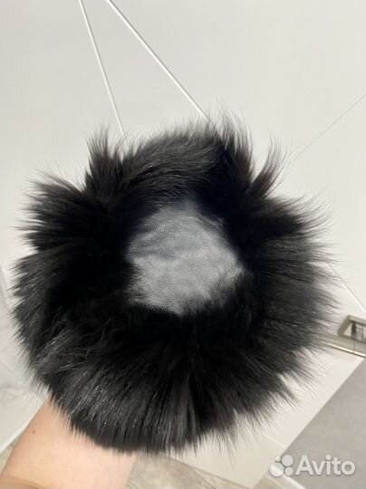 Шапка натуральный мех женская