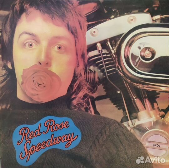 LP - Paul McCartney & Wings - Red Rose Speedway