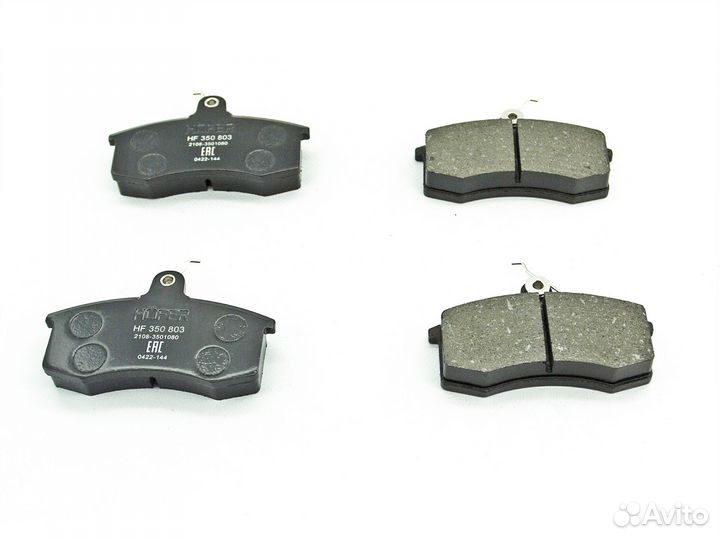 Колодки тормозные ваз 2108 передние hofer