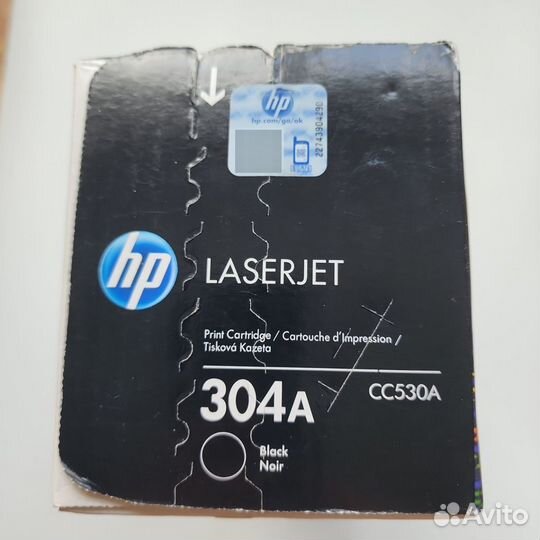 Картридж hp Laserjet 304A чёрный новый