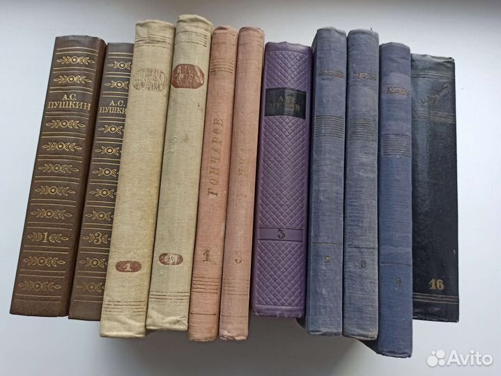 Собрания сочинений неполные