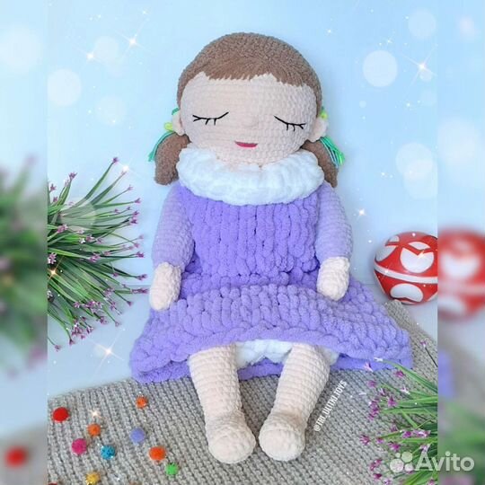Пижамница. Мопс/Зайчик/Кукла. Игрушка handmade