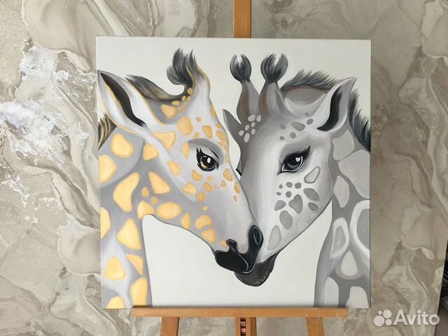 Большая картина маслом 