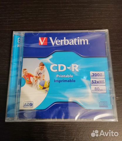 CD-R Verbatim 700mb printable jewel case
