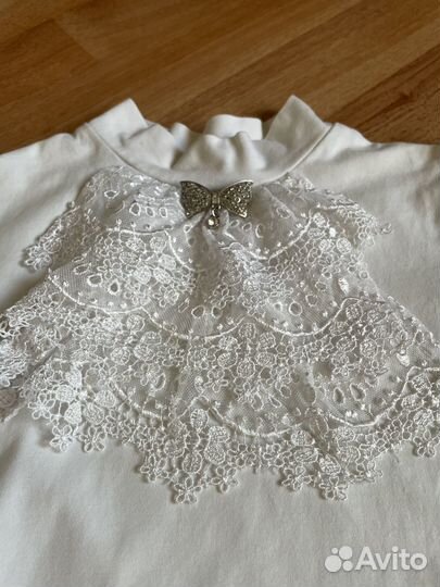 Форма блузка нарядная для девочки 130