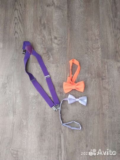 Подтяжки и бабачки для мальчика