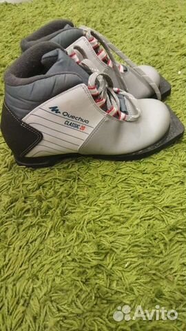 Ботинки лыжные размер 35