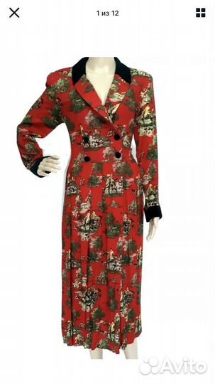 Оригинальное платье Lanz USA 1970гг