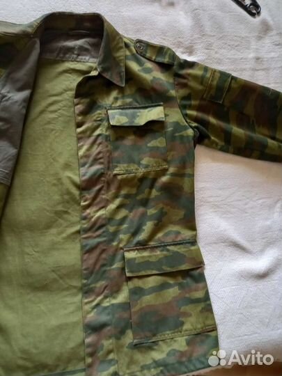 Костюм мужской х/ б хаки р.48
