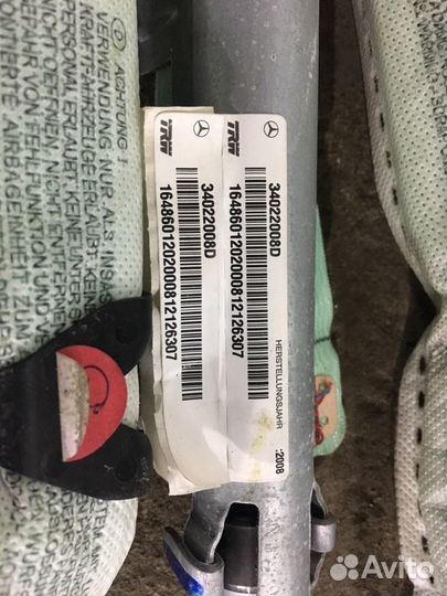 Мерседес W164 W211 W220 Подушки безопасности