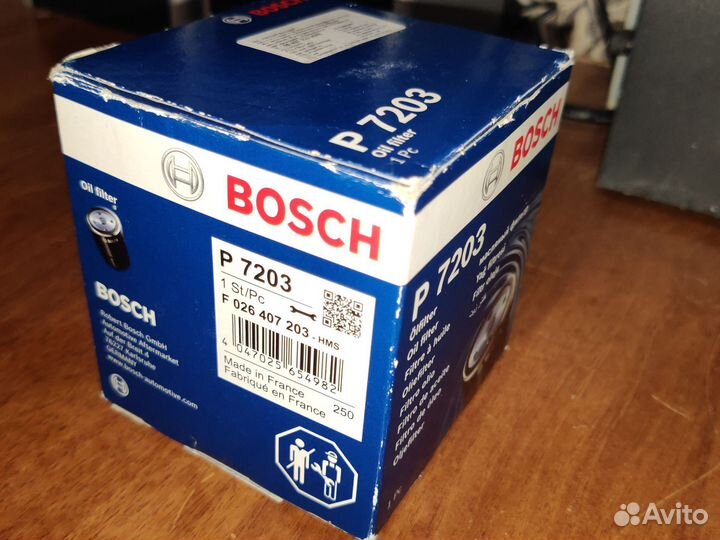 Фильтр масляный Bosch P7203