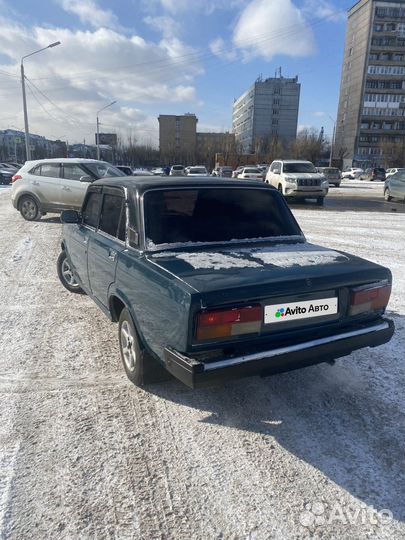 ВАЗ 2107 1.5 МТ, 2002, 97 000 км