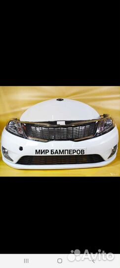 Бампер Kia Rio 3 2011 + в цвет кузова