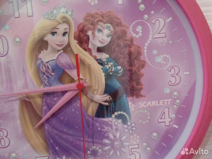 Настенные детские часы для девочек