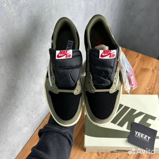 Travis Scott x Air Jordan 1 Low OG “Black Olive”