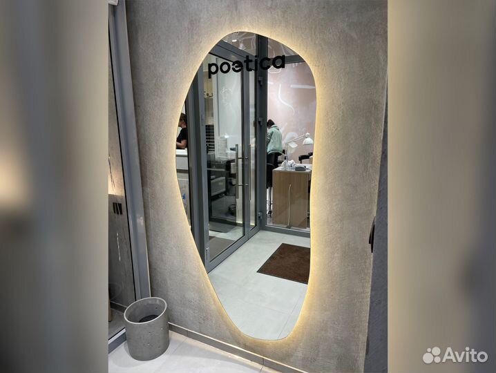 Зеркала с парящей подсветкой