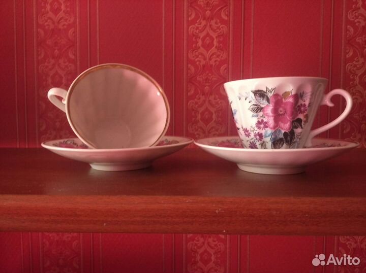 Чашка с блюдцем СССР