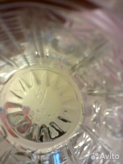 Кружки для напитков прессованный хрусталь, 150 мл