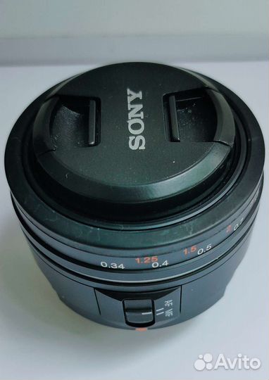 Объектив sony 50mm f 1 8