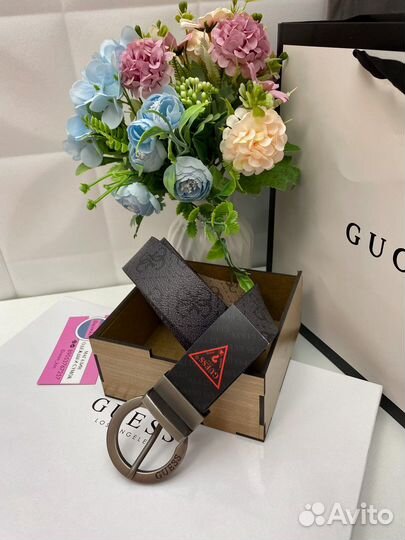 Ремень женский двухсторонний Guess