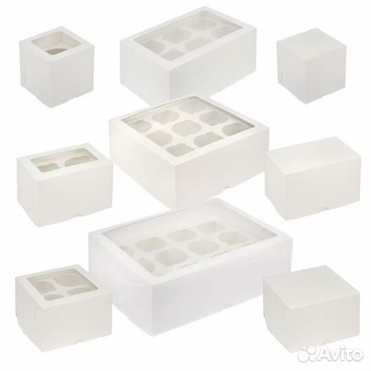 Коробки для капкейков