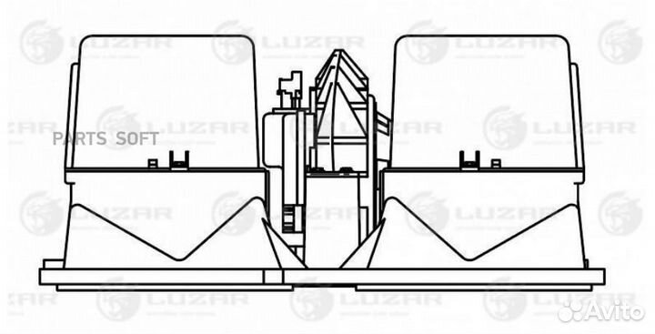 Вентилятор отопителя Scania 5-series (P,G,R,T) (03