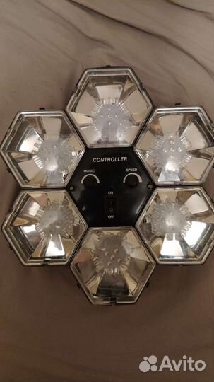 Светомузыка, цветомузыка. Работает