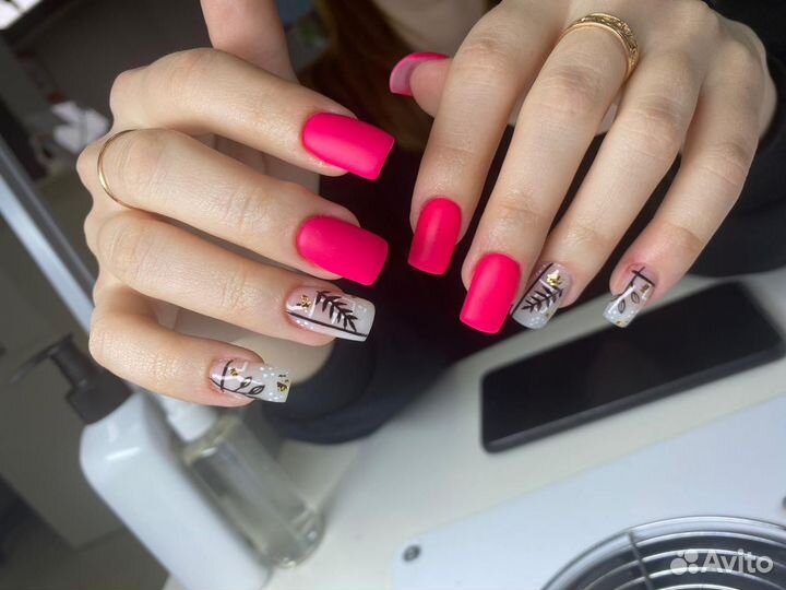 Маникюр с покрытием гель лак