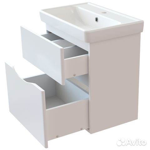 Тумба подвес. с раков. topline-Marseille tpms60