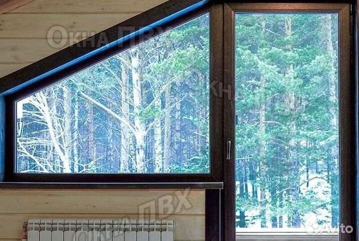 Остекление окон пвх