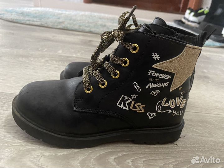 Ботинки демисезонные для девочки