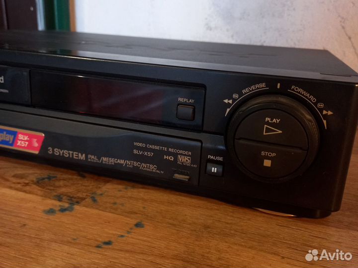 Видеомагнитофон sony slv-x57